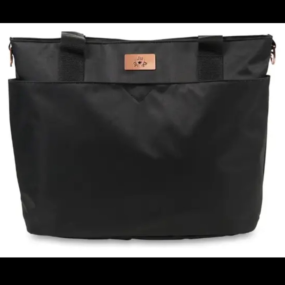 JuJuBe Encore Diaper Tote Bag (Limited Edition), Black Rose